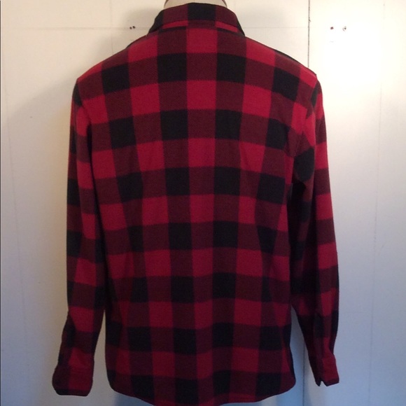 Wrangler Buffalo Plaid Men’s shirt size Medium - Picture 4 of 7
